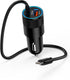 AILKIN Car Charger USB C for Samsung Galaxy, USB Cigarette Lighter Adapter for iPhone 16 Pro, Vehicle Auto Cargador