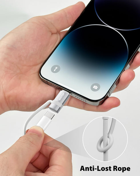 MFi Certified USB C to Lightning Adapter, Type C to Lightning Adapter for 36W PD Fast Charging Compatible with iPhone