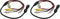 Voyager 31300006 4-pin Female Camera Adapter to RCA with Power, Pack of 2 for Multi-plexing Systems
