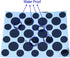 SICODA 10 Covers,1 20 0.25 inches 15 0.37 inches Sheets Original Webcam Dots Sheet of Stickers at Diameter, Stickers at