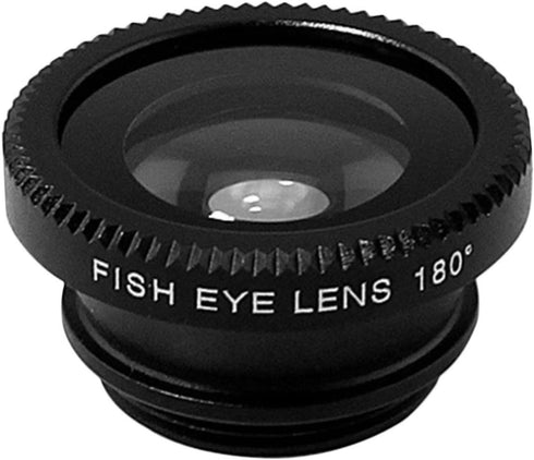 ulafbwur Aluminum Alloy 3 in 1 Mobile Phone Fish Eye Super Wide Angle