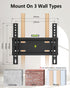 Fixed TV Wall Mount, Flat Mount Bracket for Most 14-43 Inches TVs, Low Profile Space Saving Mount