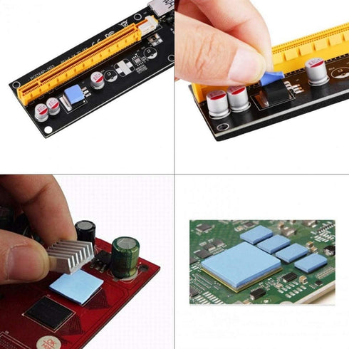 Thermal Pad - 100x100x1.5mm Highly Efficient Thermal Conductivity 6.0 W/mK, Insulated Heat Resistant Silicone for IC