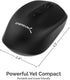 SABRENT 2.4GHz Rechargeable Wireless Mouse with Adjustable Resolution (MS-RCWM)