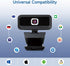Combess 1080P 2 Webcam for PC, Computer Camera for Desktop, Webcam with Tripod,USB Web Cam, Noise Reduction Mics