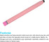 MECCANIXITY 2pcs Stylus Pens for Touch Screens, Hexagon Crayon Universal Capacitive Stylus for All Devices - 4.7" Pink
