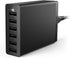 Anker 60W 6 Port Charging Station, PowerPort 6 Multi USB Charger for iPhone 15/Pro/Max, iPad, Galaxy & More