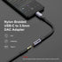 MOSWAG USB Type C to 3.5mm Headphone Jack Adapter, Audio Dongle for iPhone 15 Plus/Pro Max, Samsung