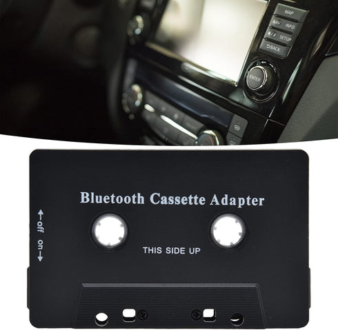 Qiilu Car Tape Player Adapter, Cassette Tape Player Adapter, Wireless Car Cassette Player Adapter with USB Cable