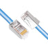 iGreely 50 Pack Shielded Cat6 RJ45 Connectors, Gold Plated RJ45 Cat6/Cat5E/Cat5 8P8C 50 Micron 50u