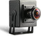Revotech Mini Fisheye POE IP Camera, HD 3MP Indoor Security Camera with 1.7mm Lens, 170 Degree Wide Angle