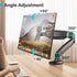 BFTOU 32 inches 17.6 lbs, Grommet Black Single Monitor Arm Adjustable Stand Monitor Mount up to and Computer Desk Mount