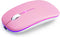 AZTZATZ Wireless Bluetooth Mouse Rechargeable Long Lasting Dual Mode - BT 5.2 &