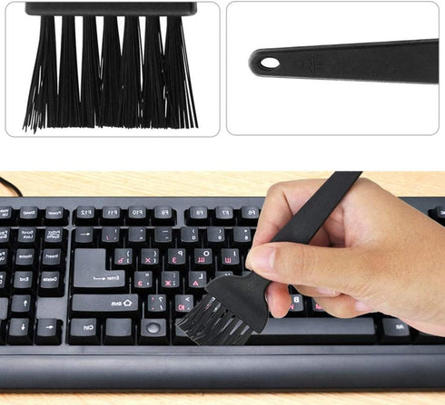 9 in 1 Anti Static Brushes Small Cleaning Kit, Multi-Purpose Nylon Brush for Keyboard, PC Motherboards, Camera, Phone,