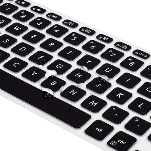 Keyboard Cover for ASUS VivoBook F512DA, F512FA, F512JA, X512FA, X512DA, X515JA, Black Keyboard Cover Skin