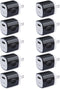 USB Charger Adapter, 1A Cube Charger Block 10PC Single Port Wall Outlet Charger for iPhone 14/13/12/11 Pro