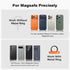 A2C Phone Holder for Peloton Bike, Stroller Phone Holder with Strong Magnets, Rotatable & Foldable Magnetic Phone Mount