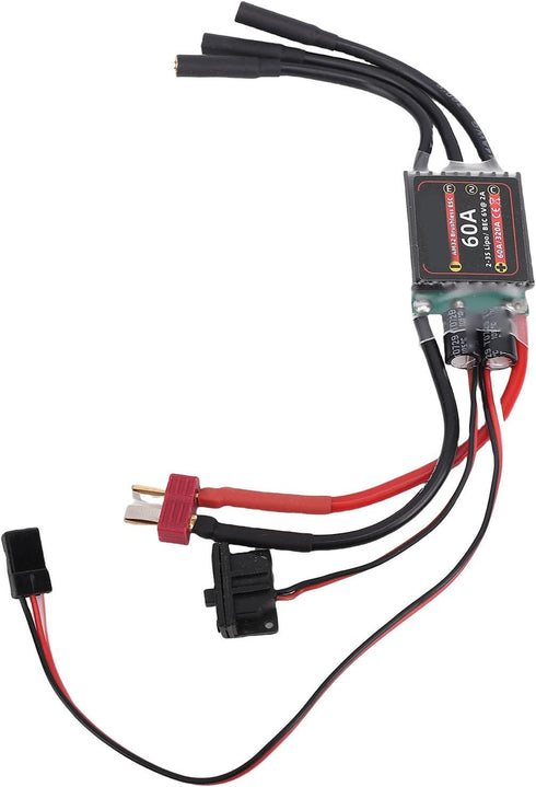 60A AM32 3532 3542 Keenso Brushless ESC, Open Source Firmware, Smooth Throttle Response, Bidirectional Operation