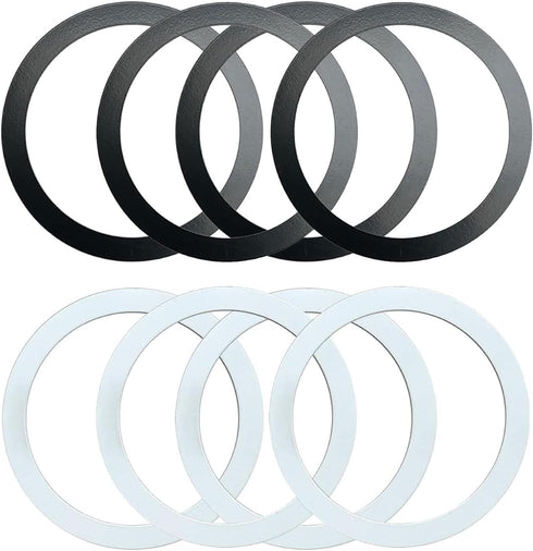 Doflyesky Universal Metal Ring for Mag Safe Charger/Wallet/Car Mount - Ultra-Thin Magnetic Sticker