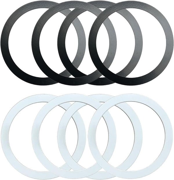 Doflyesky Universal Metal Ring for Mag Safe Charger/Wallet/Car Mount - Ultra-Thin Magnetic Sticker