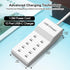 USB C Charger, 10 Ports USB Charging Station, 50W Multi-Port USB C Wall Charger for iPhone 15/14/13/12/iPad/Samsung S23