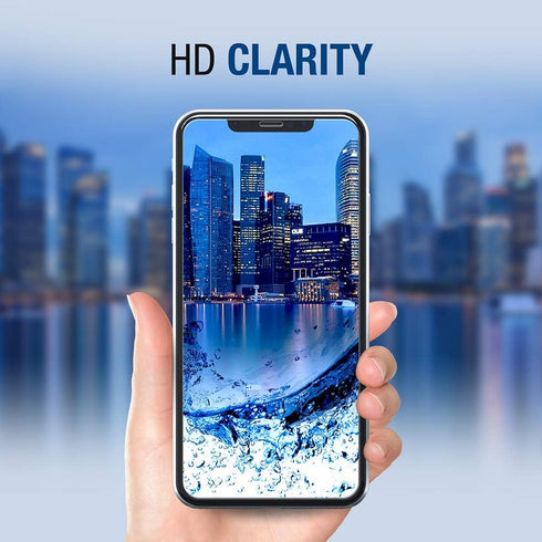 IFLASH iPhone XR, iPhone 11 Glass Screen Protector, Crystal Clear Tempered Glass, Case Friendly, Scratch Proof