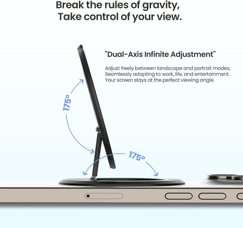 Nillkin 16/15 Magnetic Phone Grip Stand Compatible with MagSafe, Magsafe Gripper Strap Round Finger Holder for iPhone