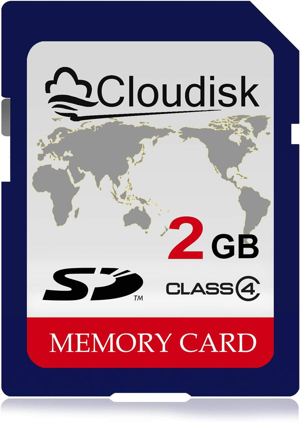 Cloudisk SD Card 2GB Class 4 Flash Memory Card 2G SLC Standard Secure