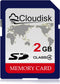 Cloudisk SD Card 2GB Class 4 Flash Memory Card 2G SLC Standard Secure