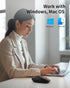 wegear 2.4G 5-Level 4000 iPad,24-Month Wireless Mouse, Slim Mini Cordless Computer Mouse, Ergonomic Grips, Adjustable