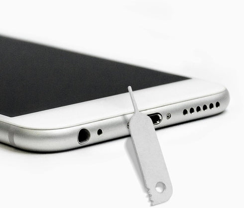 400pcs KALLORY Sim Card Eject Pins and Mobile Phone Card Removal Tools with Hanging Hole, Universal Sim Tray Opening