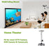 LANTWOO Universal Projector Wall Ceiling Mount Hanger, LCD/DLP Video Projection Mount Bracket Swivels & Tilts for Mini