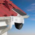 Gutter Mount for eufy Security Solocam S340 Solar Security Camera (White)
