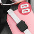 SAVITA 6pcs 20mm Watch Strap Holder Loop, Silicone Watch Band Wristband Keeper Replacement Fastener Rings for Smartwatch