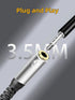 Headphone Adapter Compatible with iPhone 15 14 13, 2-in-1 Type-C & L-Port to 3.5mm Female Headphone Jack, HiFi Aux
