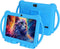 Kids Tablet 7 Inch for Kids Android 12, Toddler Tablets with Protective Cover, 32GB+4GB WiFi Bluetooth Dual Camera,