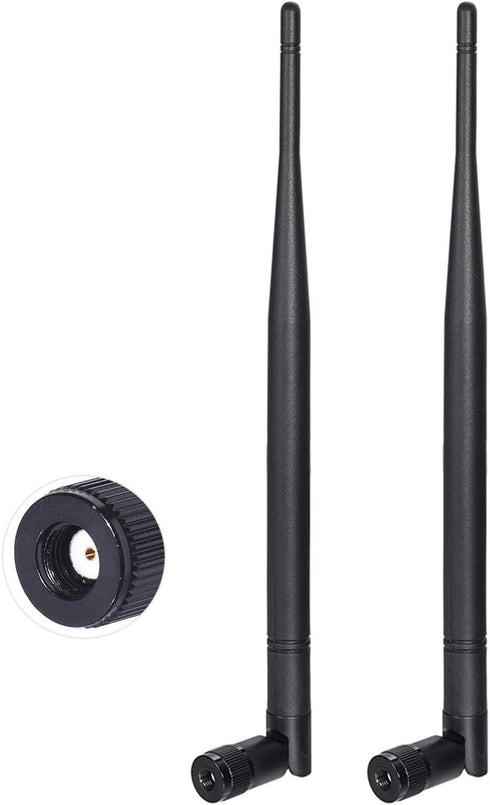 BINGFU 4G LTE RP-SMA Antenna 5dBi (2-Pack) for Trail Camera - for Cellular