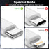 2Pack 15/16/17 3A 480Mbps (White-3FT) USB A to USB C Cable for iPhone All Series, Type-C Car Charger Fast Charging
