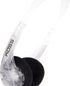 Koss CL/2 Clear Transparent On-Ear Headphone, Lightweight with 3.5mm Jack, 6 Foot Cord