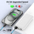 POTENIGO 10000mAh Slimmer Pack 5V/3A Power Bank Portable Charger, Battery with USB C Input & Output, Travel Essentials