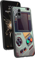 T-Mobile Revvl 6 Pro Case: Soft Slim TPU Shockproof Cover for Women, Men, Girls - Retro Game Console Print