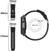 FitTurn 22mm Soft Silicone Bands for Huawei Watch 3/3 Pro/GT2 Pro/GT3 Pro, Replacement Strap for Men Women