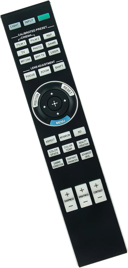 RM-PJ24 Replace Remote for Sony Projector VPL-VW715ES, VPL-VW500ES, VPL-VW995ES, VPL-GTZ380, and More
