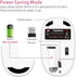 TENMOS M101 Wireless Mouse - Cute Silent Computer Mice with USB Receiver, 2.4G Optical Travel Mouse 1600 DPI (butterfly)