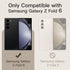 JETech Front Privacy Screen Protector for Samsung Galaxy Z Fold 6, Anti-Spy Tempered Glass Film, Case-Friendly, 2-Pack