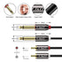 1/4 2X6.35mm 6 J&D to RCA Cable, Gold Plated Copper Shell Heavy Duty TS to Dual RCA Stereo Audio Interconnect Cord