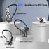 Magnetic Neck Phone Holder, 4 in 1 Neck Mount for Phones, Action Camera, Hand Free Cell Phone Neck Holder for Recording