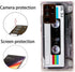 Galaxy Note 20 Ultra Case with Reinforced Corners, TPU Soft Bumper Retro Cassette Tape Case + Camera Lens Protector