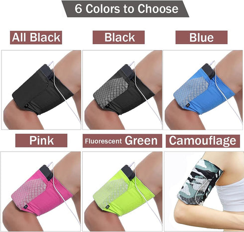 YUNYILAN X/8/7/6/Plus,Samsung S9/S8/S7/S6/Edge/Plus Universal Sports Armband for All Phones. Cell Phone Armband