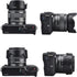 EW-53 Lens Hood and 49mm Lens Cap - Compatible for Canon M50II M50 M6 kit EF-M 15-45mm F/3.5-6.3 Lens